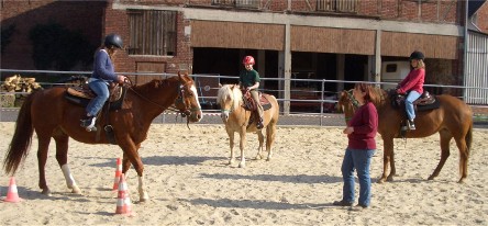 Bild: Kinderreitstunde